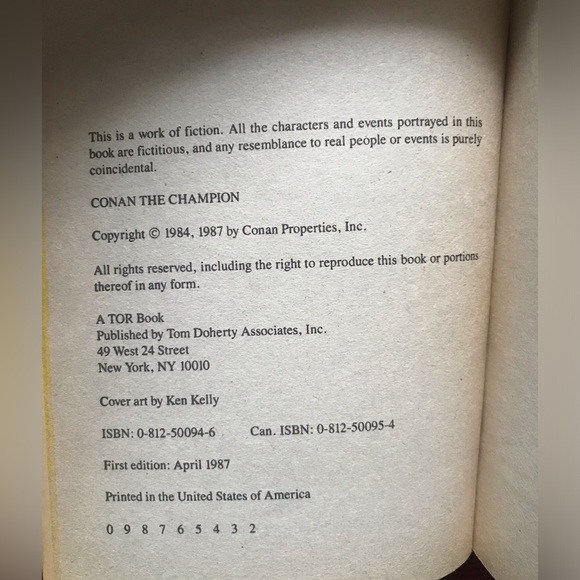 Conan the Champion by John Maddox Roberts TOR Trade Paperback - Picture 2 of 4